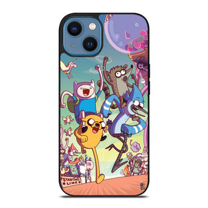 REGULAR SHOW CHARACTERS ART iPhone 14 Case REGULAR SHOW CHARACTERS ART iPhone 14 Case