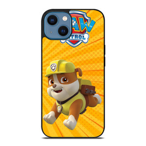 RUBBLE PAW PATROL iPhone 14 Case RUBBLE PAW PATROL iPhone 14 Case