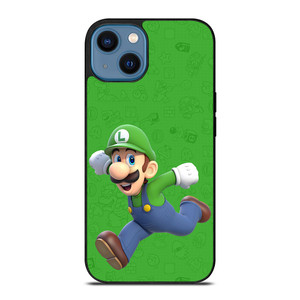 RUNNING LUIGI SUPER MARIO BROS iPhone 14 Case