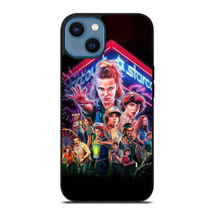 STRANGER THINGS CHARACTERS iPhone 14 Case