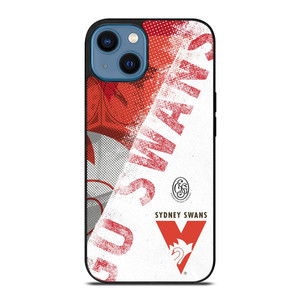 SYDNEY SWANS AFL LOGO iPhone 14 Case SYDNEY SWANS AFL LOGO iPhone 14 Case
