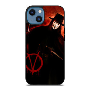 V FOR VENDETTA LOGO iPhone 14 Case