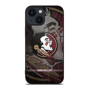 FLORIDA STATE SEMINOLES FSU LOGO iPhone 14 Plus Case FLORIDA STATE SEMINOLES FSU LOGO iPhone 14 Plus Case