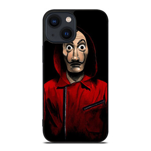 LA CASA DE PAPEL MONEY HEIST MASK iPhone 14 Plus Case LA CASA DE PAPEL MONEY HEIST MASK iPhone 14 Plus Case