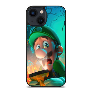 LUIGI THE SUPER MARIO BROS SCARY iPhone 14 Plus Case