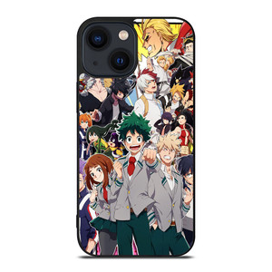 MY HERO ACADEMIA ANIME CHARACTERS iPhone 14 Plus Case MY HERO ACADEMIA ANIME CHARACTERS iPhone 14 Plus Case