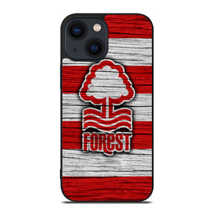 NOTTINGHAM FOREST LOGO WOODEN iPhone 14 Plus Case NOTTINGHAM FOREST LOGO WOODEN iPhone 14 Plus Case