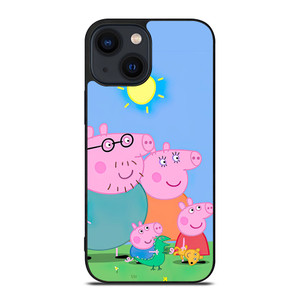 PEPPA PIG FAMILY iPhone 14 Plus Case