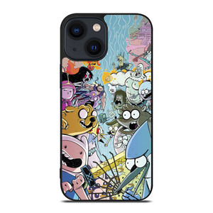 REGULAR SHOW CHARACTERS iPhone 14 Plus Case