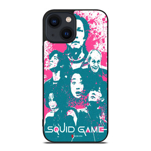 SQUID GAME CHARACTERS iPhone 14 Plus Case SQUID GAME CHARACTERS iPhone 14 Plus Case