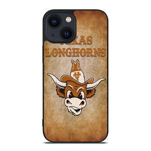 TEXAS LONGHORNS UNIVERSITY ICON iPhone 14 Plus Case TEXAS LONGHORNS UNIVERSITY ICON iPhone 14 Plus Case