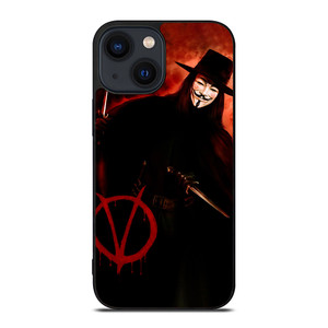 V FOR VENDETTA LOGO iPhone 14 Plus Case