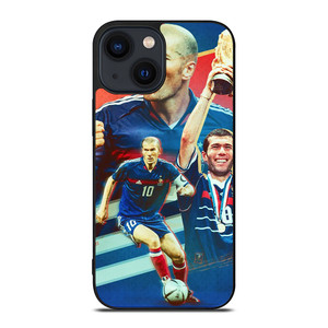 ZINEDINE ZIDANE LEGEND FOOTBALL iPhone 14 Plus Case ZINEDINE ZIDANE LEGEND FOOTBALL iPhone 14 Plus Case