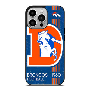 DENVER BRONCOS RETRO LOGO iPhone 14 Pro Case DENVER BRONCOS RETRO LOGO iPhone 14 Pro Case