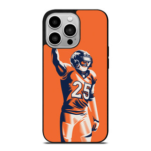 DENVER BRONCOS PLAYER iPhone 14 Pro Case