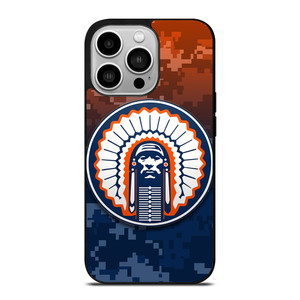 ILLINOIS FIGHTING LOGO iPhone 14 Pro Case ILLINOIS FIGHTING LOGO iPhone 14 Pro Case
