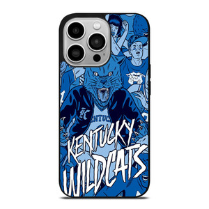 KENTUCKY WILDCATS UNIVERSITY ART iPhone 14 Pro Case