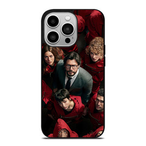 LA CASA DE PAPEL MONEY HEIST CHARACTERS iPhone 14 Pro Case