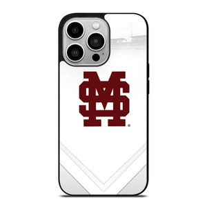 MISSISSIPPI STATE BULLDOGS LOGO iPhone 14 Pro Case