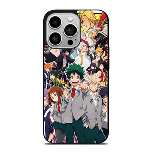 MY HERO ACADEMIA ANIME CHARACTERS iPhone 14 Pro Case MY HERO ACADEMIA ANIME CHARACTERS iPhone 14 Pro Case