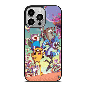 REGULAR SHOW CHARACTERS ART iPhone 14 Pro Case