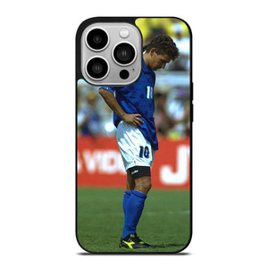 ROBERTO BAGGIO ITALY LEGEND iPhone 14 Pro Case ROBERTO BAGGIO ITALY LEGEND iPhone 14 Pro Case
