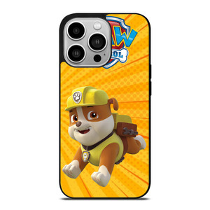 RUBBLE PAW PATROL iPhone 14 Pro Case RUBBLE PAW PATROL iPhone 14 Pro Case