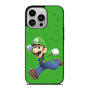 RUNNING LUIGI SUPER MARIO BROS iPhone 14 Pro Case