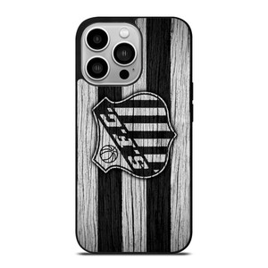 SANTOS FC WOODEN iPhone 14 Pro Case SANTOS FC WOODEN iPhone 14 Pro Case