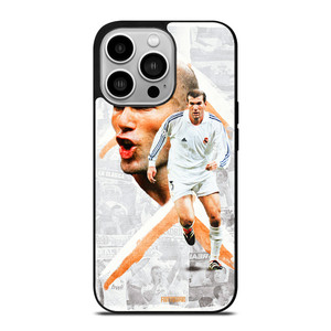 ZINEDINE ZIDANE LEGEND REAL MADRID iPhone 14 Pro Case ZINEDINE ZIDANE LEGEND REAL MADRID iPhone 14 Pro Case