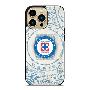 CRUZ AZUL DEPORTIVO ART iPhone 14 Pro Max Case CRUZ AZUL DEPORTIVO ART iPhone 14 Pro Max Case