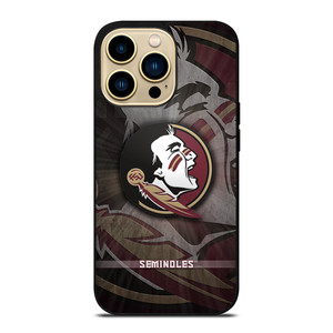 FLORIDA STATE SEMINOLES FSU LOGO iPhone 14 Pro Max Case