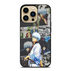 GINTAMA SAKATA GINTOKI COLLAGE iPhone 14 Pro Max Case