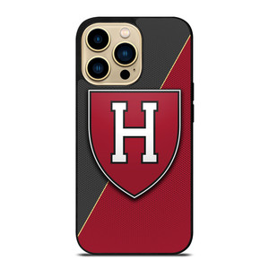 HARVARD CRIMSON FOOTBALL LOGO iPhone 14 Pro Max Case