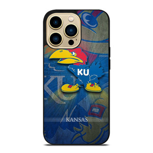 KANSAS JAYHAWKS LOGO iPhone 14 Pro Max Case