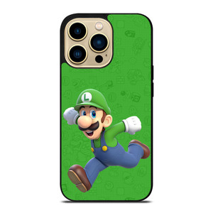 RUNNING LUIGI SUPER MARIO BROS iPhone 14 Pro Max Case