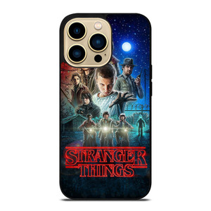 STRANGER THINGS CHARACTERS MOVIE iPhone 14 Pro Max Case STRANGER THINGS CHARACTERS MOVIE iPhone 14 Pro Max Case