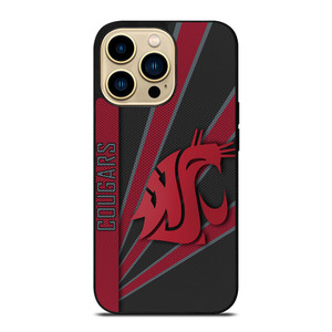 WASHINGTON STATE COUGARS ICON iPhone 14 Pro Max Case WASHINGTON STATE COUGARS ICON iPhone 14 Pro Max Case