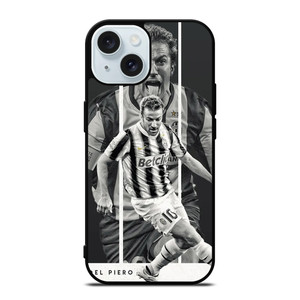 ALESSANDRO DEL PIERO LEGEND JUVENTUS iPhone 15 Case