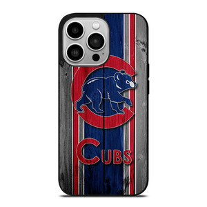 CHICAGO CUBS WOODEN iPhone 14 Pro Case