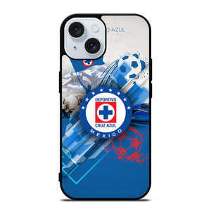 DEPORTIVO CRUZ AZUL LOGO iPhone 15 Case DEPORTIVO CRUZ AZUL LOGO iPhone 15 Case