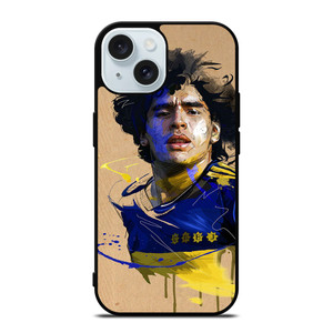 DIEGO MARADONA BOCA JUNIORS iPhone 15 Case