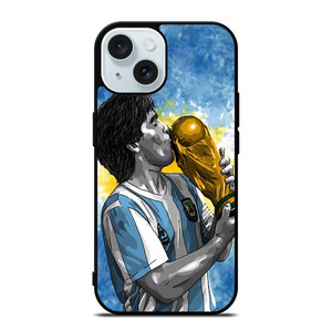 DIEGO MARADONA CHAMPIONS iPhone 15 Case