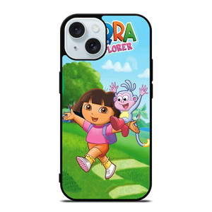 DORA THE EXPLORER iPhone 15 Case DORA THE EXPLORER iPhone 15 Case