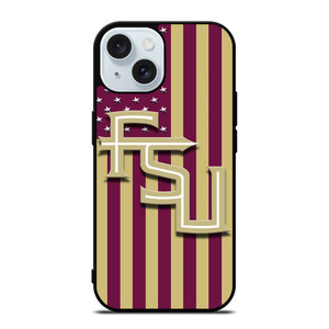 FLORIDA STATE SEMINOLES FSU ICON 2 iPhone 15 Case FLORIDA STATE SEMINOLES FSU ICON 2 iPhone 15 Case