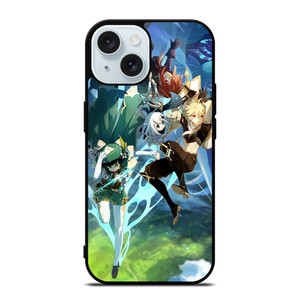 GENSHIN IMPACT CHARACTERS 2 iPhone 15 Case GENSHIN IMPACT CHARACTERS 2 iPhone 15 Case