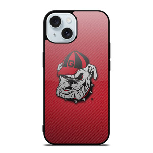GEORGIA BULLDOGS SYMBOL iPhone 15 Case