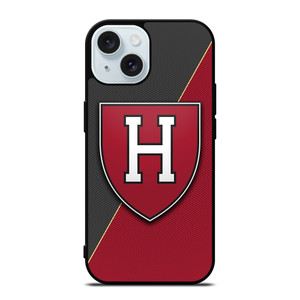 HARVARD CRIMSON FOOTBALL LOGO iPhone 15 Case