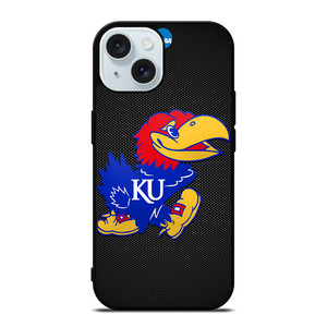 KANSAS JAYHAWKS ICON iPhone 15 Case KANSAS JAYHAWKS ICON iPhone 15 Case