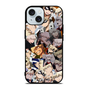 KATSUKI BAKUGO MY HERO ACADEMIA COLLAGE iPhone 15 Case